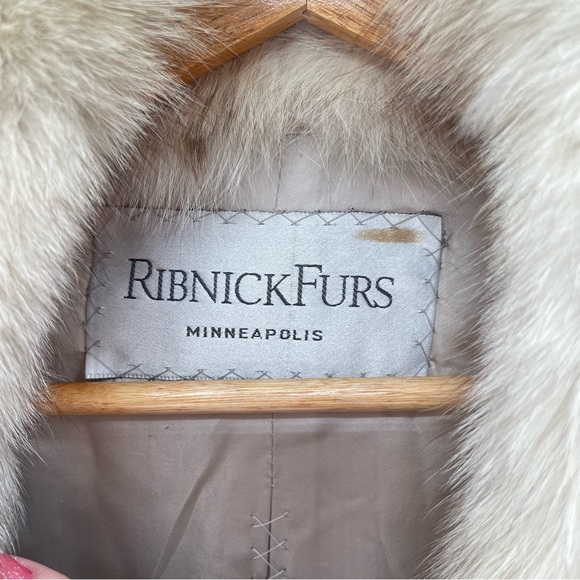 Ribnick Luxury Outerwear Vintage Authentic Plush Fur Coat Old Money Size XL - Picture 15 of 15